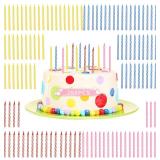 $9 DUOJINSANXI 288 Pcs Birthday Candles for Cake,