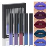 $10 evpct 5Pcs Dark Light Blue Plum Purple Red Vio