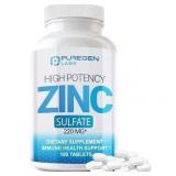 $15 Puregen Labs Zinc Sulfate Supplement High Pote