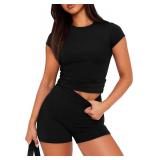 $10 SZ XL- Womens Two Piece Lounge Sets Casual Sum