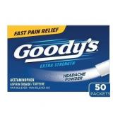 $13 Goody's Extra Strength Headache Powder, 50 Pow