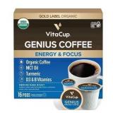 $30 VitaCup Genius Keto Coffee Pods w/ MCT Oil Com