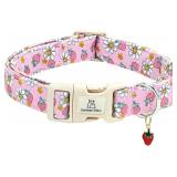 $10 Lionheart glory Dog Collar Strawberries Print