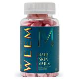 $35 WEEM Hair Skin and Nails Gummies - Supports He