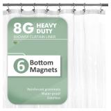 $13 Barossa Design Long Shower Curtain Liner 78' H