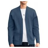 $40 SZ S-New Sweater V-Neck Solid Color Cardigan S
