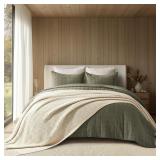 $80 EVERGRACEHOME Chunky Chenille Knit Throw Blank