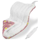 $27 GOQO TOMO Heating Pad, 12 x 24 Inch, Pink Flor