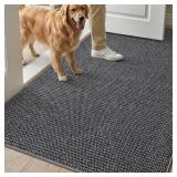$30 Color&Geometry Front Door Mat Non-Slip, Low-Fi