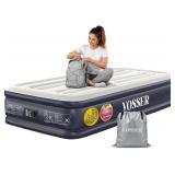 $85 VOSSER Twin Air Mattress with Built-in Pump,13