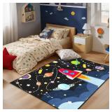 $37 Space Rug - Space Rug for Boys Room Cartoon So