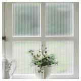 $33 Reeded Glass Privacy Film, Frosted Window Viny