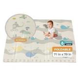 $46 Motherly Haven Baby Play Mat, Waterproof Foam,