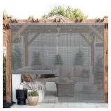 $34 LazBlinds Cordless Roller Shades for Outdoor,
