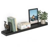 $41 Ballucci 48' Floating Shelf, Wood Wall Mount S