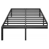 $54 HLIPHA Metal Platform Bed Frame 14 Inch Tall,N