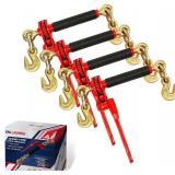 $157 ENJ 4 Pack Folding Handle Load Binder,for 5/1