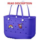 $50 Baonat Rubber Waterproof Tote Washable Handbag