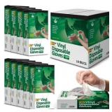 $60 Tender Gentle Disposable Vinyl Gloves 1,000 ct