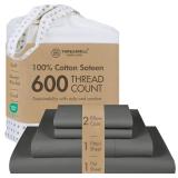 $66 Threadmill 600 Thread Count Cotton Queen Sheet