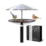 HYBIRD Bird Feeder and Bird Bath 2in1 with Stand,