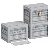 $42 3Pack Clothes Storage Bins - Oxford Frame Stor