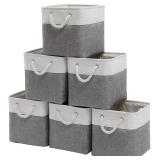 $38 Fabric Cubes Storage Binbs,13 x 13 Inch Cube S