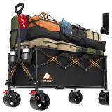 $100 Collapsible Wagon Cart with Wheels Foldable -