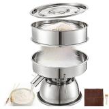 $170 VEVOR Automatic Sieve Shaker Included 40 Mesh