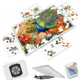 $100 2000 Pieces Puzzle Board 3-in-1 Double-Sided