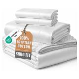 $72 LANE LINEN DARK GREY 100% Egyptian Cotton Shee