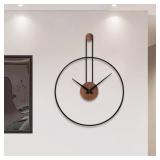 $33 Dankeit Wall Clock(SM-219-45,US), Black