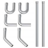 $84 A-KARCK Stainless Steel Mandrel Bends 8 Pcs, 2