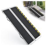 $210 6 Feet Portable Wheelchair Ramp, 600 LBS Capa