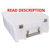 $42 ArtBin 6899AZ Super Satchel Double Deep with L