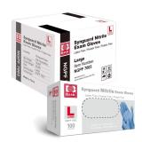 $53 Basic Medical Blue Nitrile Exam Gloves - Latex