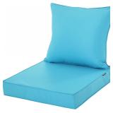 $38 BURGUNDY Patio Cushions for Outdoor Furniture,