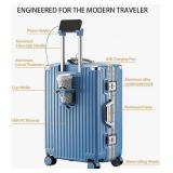 $79 AIVERT 20' Carry-on with Drink Holder (Metalli