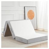 $170 Lazyzizi Folding Mattress, 6 Inch Memory Foam
