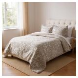 $50 Seersucker Comforter Set, Full/Queen 86x92 inc