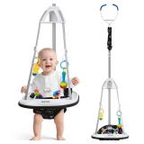 $53 Slevoo Baby Jumper, Baby Door Jumper with Bump