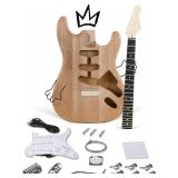 $89 ST Style DIY Electric Guitar Kit: 6 Strings wi