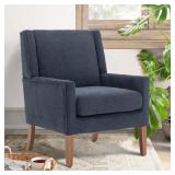 $170 COLAMY Modern Wingback Living Room Chair, Uph
