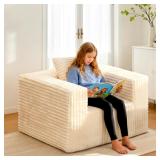$140 Small Boneless Sofa Chair, No Assembly Couch