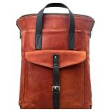 $120 ORNA'S LEATHER ART | SWAN Everyday leather ba