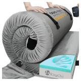$62 KingChii CertiPUR-US Memory Foam Camping Mattr