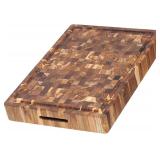 $168 Teakhaus Butcher Block Carving Board - Large