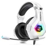 $20 Ozeino Gaming Headset for PC, Ps4, Ps5, Xbox H