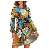 $27 Fall Dress for Women Teen Girls Casual Long Sl