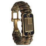 $6 VAYOBOO Paracord Bracelet - Tactical Survival B